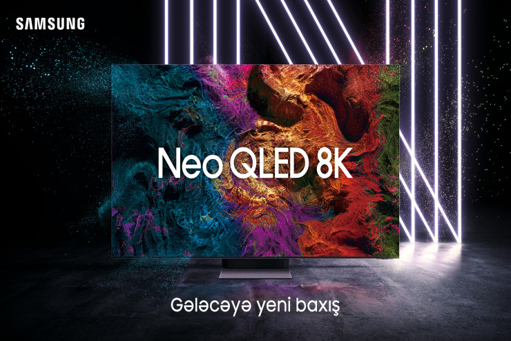 Gələcəyə yeni baxış - Samsung Neo QLED 8K televizorları® 