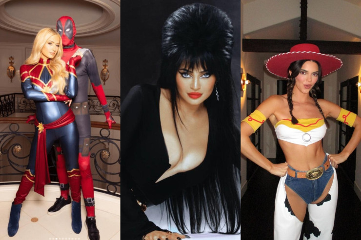 Məşhurlar “Halloween” bayramı  üçün belə geyindilər - FOTO 