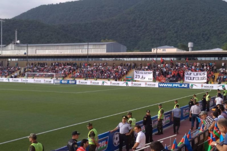“Qəbələ” CƏZALANDIRILDI:  Azarkeşlər  stadiona girə bilməyəcək 