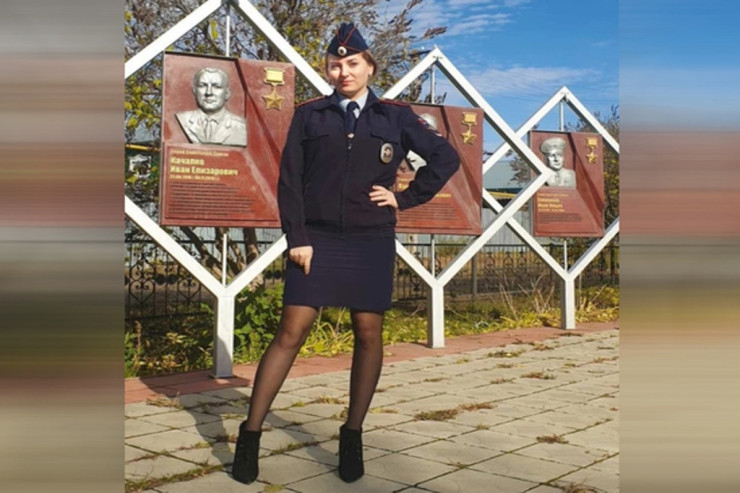 Rusiyanın ən gözəl polisini  öldürdülər 