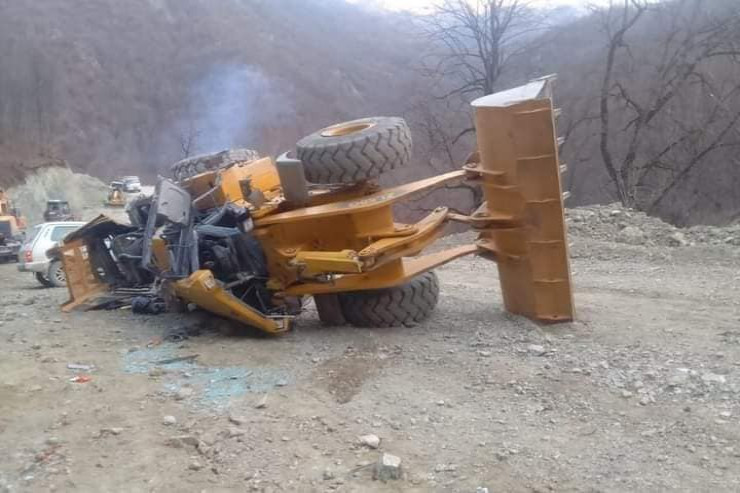 Kəlbəcərdə QƏZA:  ölən var - FOTO 