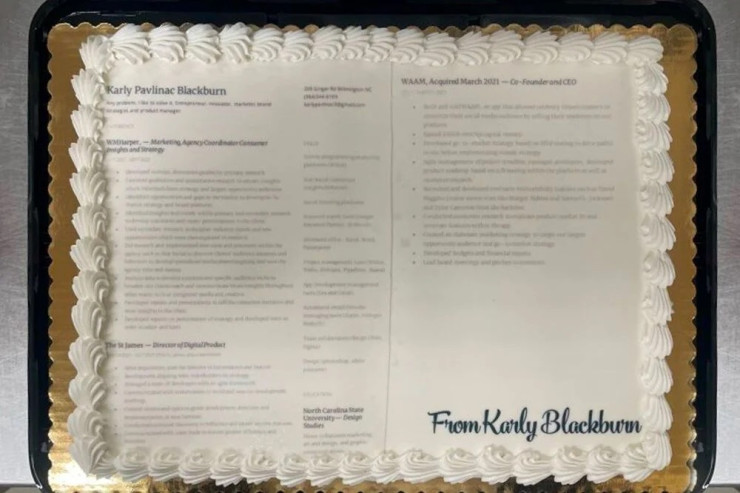 İşə qəbul olmaq istəyən qadın BUNU ETDİ  - tortun üstünə...