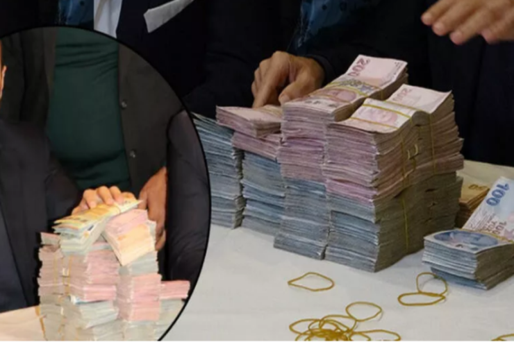 Gəlin və bəy üçün  dodaq uçuqladan   zinət əşyaları: 2 min kişi növbəyə durdu - VİDEO 