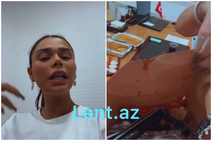 Aysundan SƏRT TƏNQİD : "Mən zibil yeyirəm burada?" -  VİDEO 