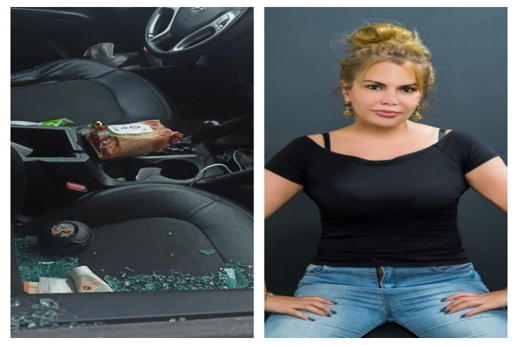 Aparıcı Ülvira Qarayevanın maşını qarət olundu - FOTO 