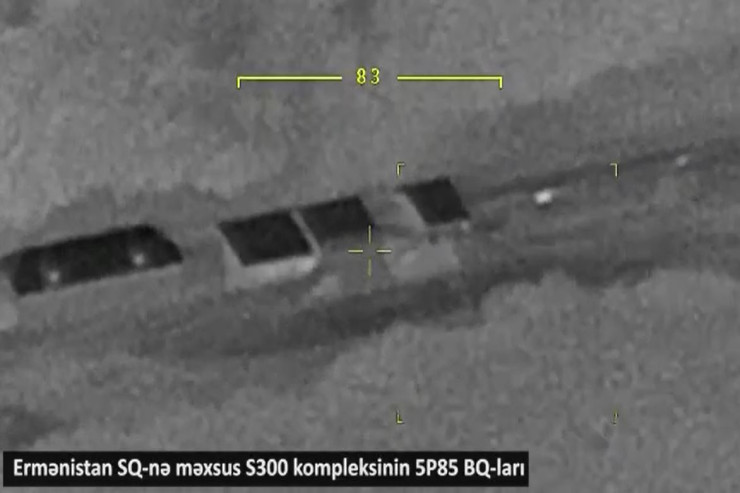 Düşmənin "S-300" kompleksinin məhv edilməsi anı - VİDEO 