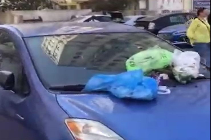 Bakıda düzgün park etməyən sürücü belə cəzalandırıldı -  VİDEO 