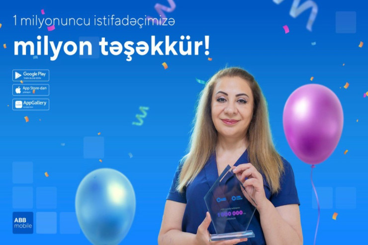 ABB mobile istifadəçilərinin sayı 1 milyonu ötdü!® 