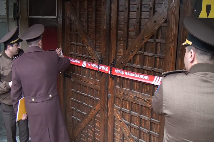 Bakıda təhlükəli "Hamam" bağlandı - VİDEO 