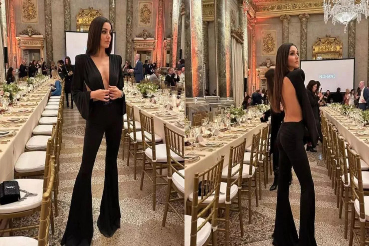 Hande Erçelin Milandakı geyiminin qiyməti 