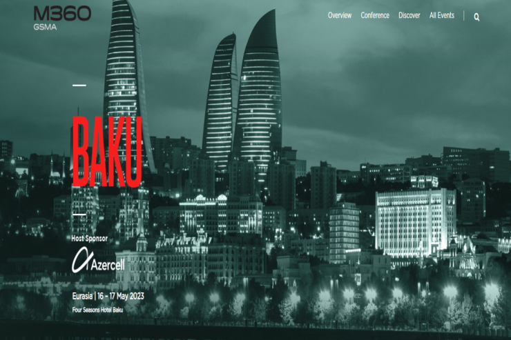 "Azercell" “GSMA M360 EURASIA 2023” konfransının baş sponsorudur