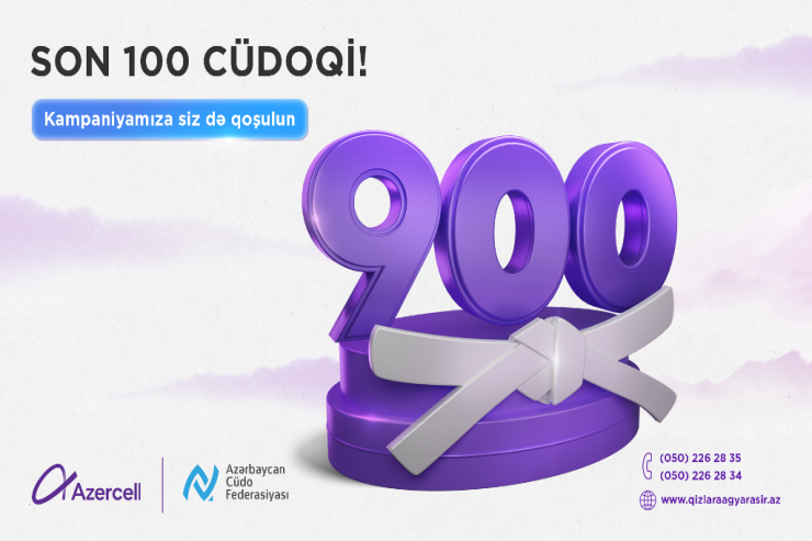 “Qızlara ağ yaraşır” çağırışına cavab verib ağ cüdoqi geyinən qızların sayı 900 oldu!