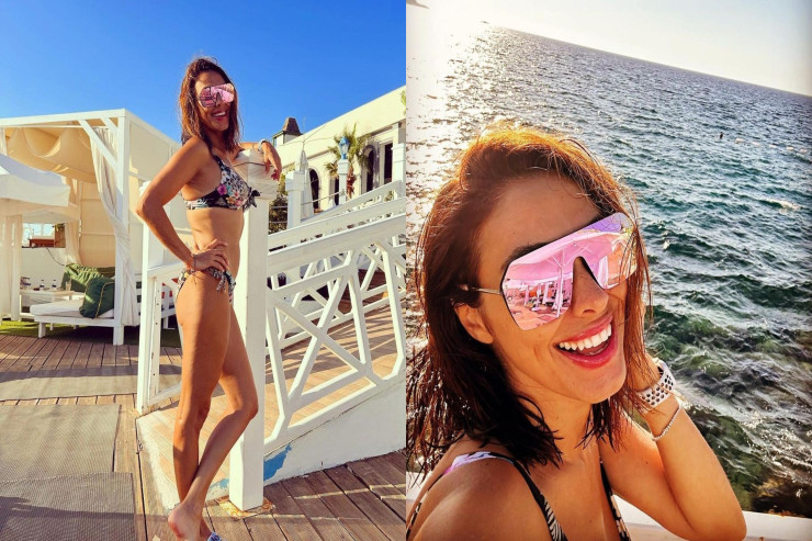 Tanınmış aktrisa fit bədəni ilə  diqqət çəkdi