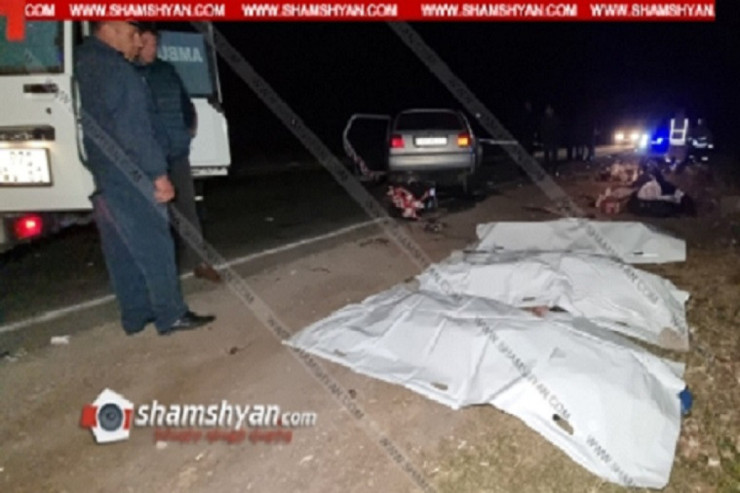 Ermənistanda dəhşətli qəza: 11 ölü 