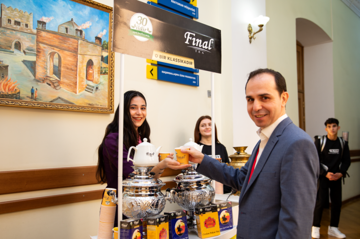 “Final” çay markası TEDx UNEC tədbirnin tərəfdaşı olub