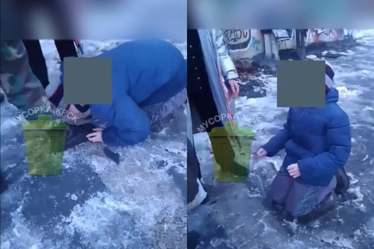 Azyaşlı şagirdi döyüb ayaqqabılarını   öpdürdülər - VİDEO 