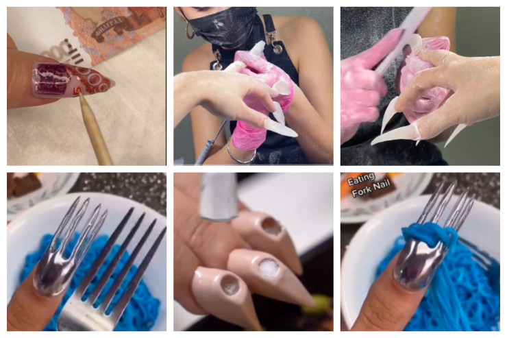 Bunu da gördük - Çəngəl, duzqabı əvəzinə  dırnaq işlədirlər 