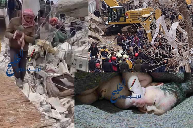 Ana dağıntılar altında uşaq dünyaya  gətirdi - VİDEO 