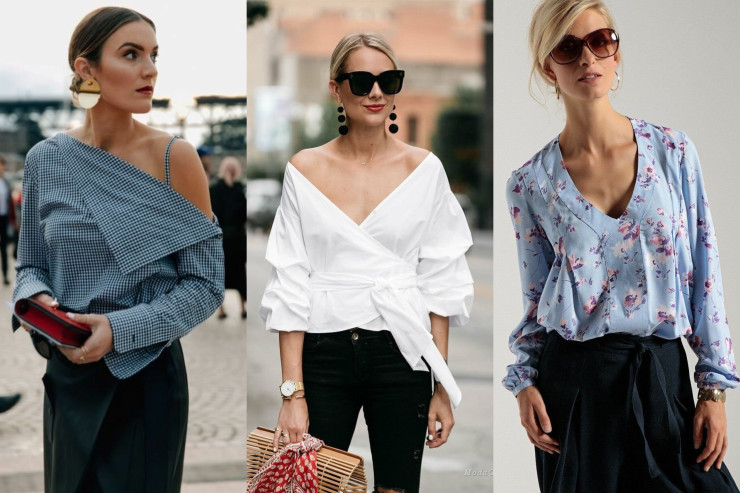 Bu ilin ən dəbli qadın köynəkləri  - FOTO 