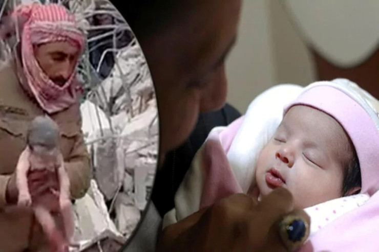 Möcüzəvi körpənin  yeni ailəsi   oldu