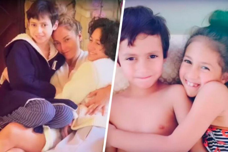 Cenifer Lopez əkizlərini təbrik etdi