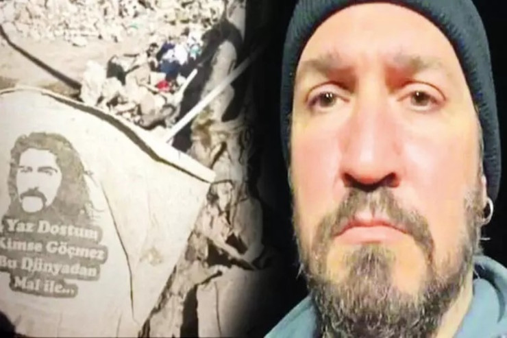 Dağıntılarda tək "sağ" qalan BARIŞ MANÇO OLDU  - FOTO 