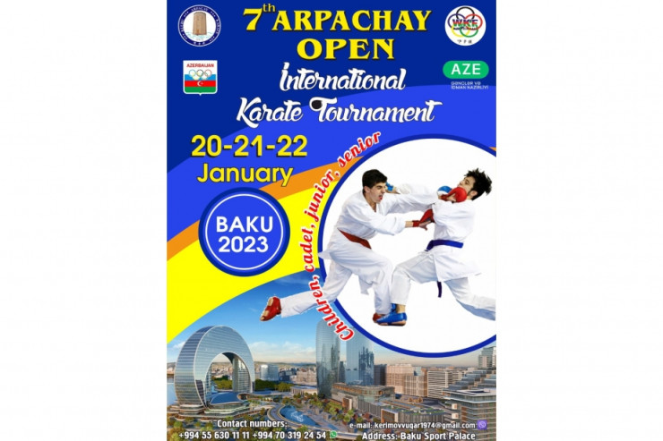 1500 karateçi Bakıya gələcək