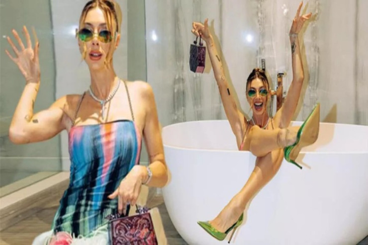 Şeyma Subaşı hamamda  poza verdi -FOTO 