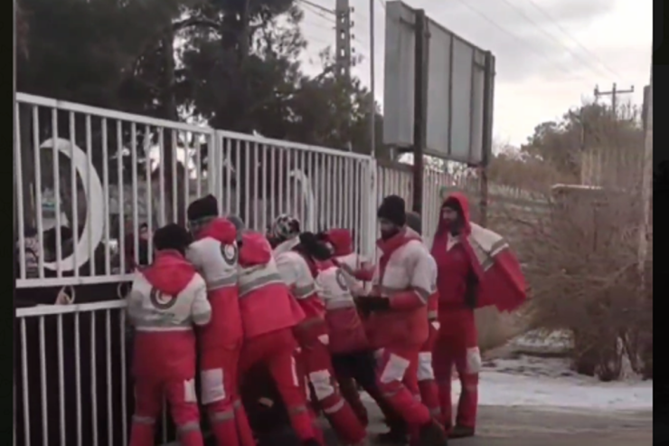 İranda qazsız qalan  xalq ÜSYAN ETDİ - VİDEO 