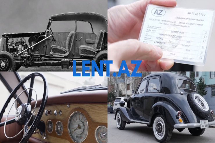 Bakıda satılan bahalı maşın  Hitlerin generalına məxsus imiş 