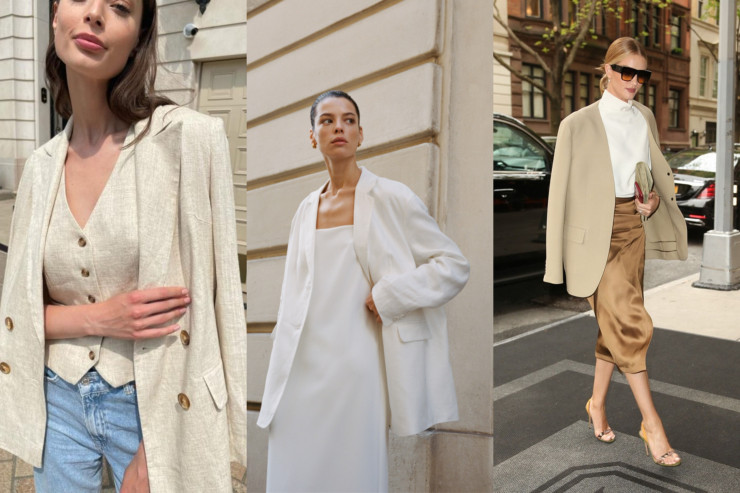 Kətan, atlas gödəkcə: 2023-cü ilin  TRENDİ 