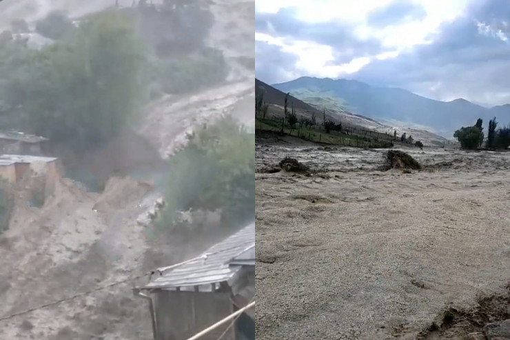 Qubanın bu kəndlərinə sel gəldi -  VİDEO 