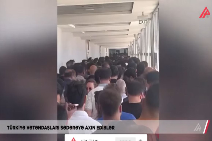 Türkiyə vətəndaşları Sədərək Gömrük Postuna sən demə buna görə keçiblərmiş - VİDEO 