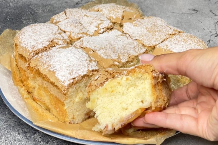 Ən asan piroq resepti - Südsüz, yağsız, pambıq kimi yumşaq 