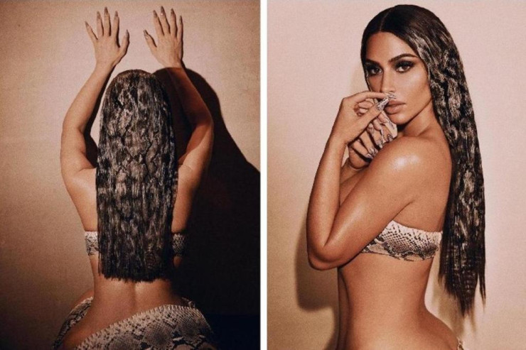 Kim Kardaşyan fotosu ilə hamını qorxutdu –  Sirli məxluq kimdir? 