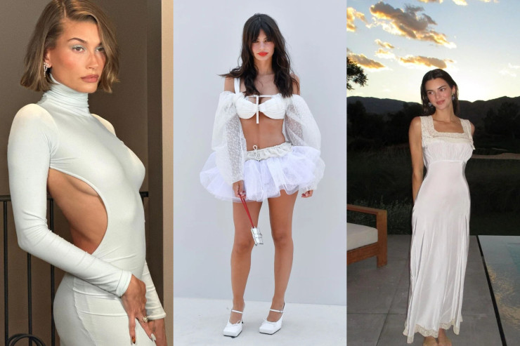 Yay ruhunu əks etdirən kombinlər – Ağ rənglər  baş roldur