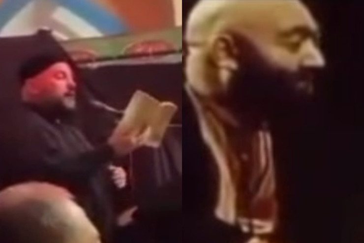 Azərbaycanda molla Hacıbəyovun bəstəsi ilə mərsiyə dedi - VİDEO 