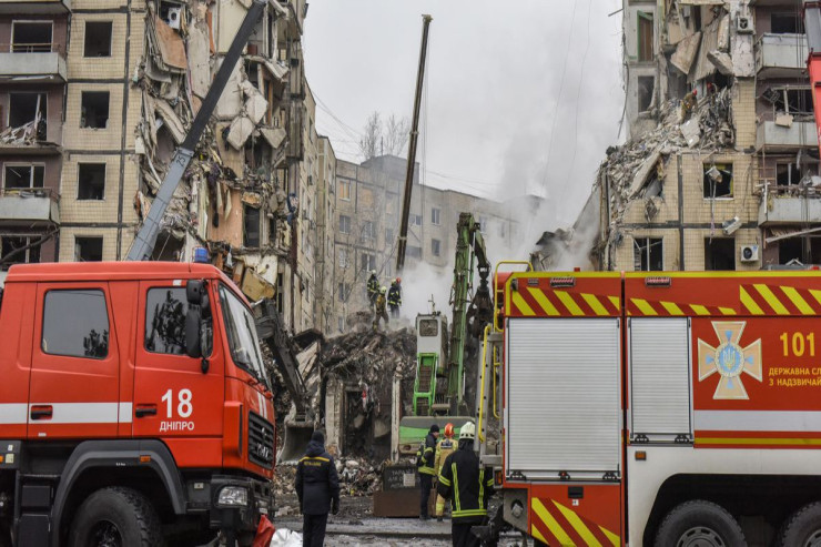 Rusiya Dneprə zərbə endirdi: 13 ÖLÜ 