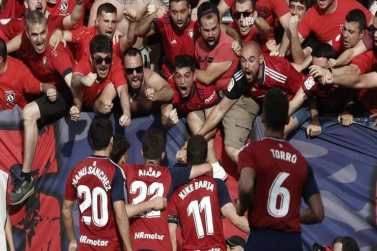 “Osasuna”nın danışılmış oyunlarda iştirakı SÜBUT OLUNSA... 