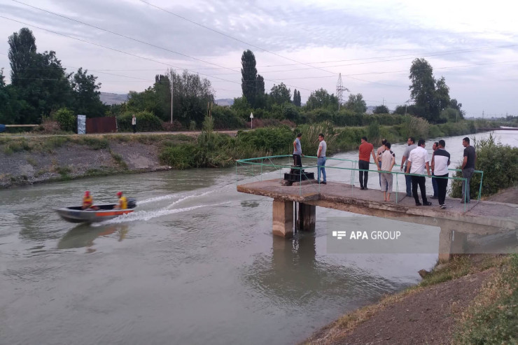 Ağdaşda kanalda batan yeniyetmənin meyiti tapıldı