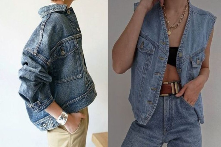 Mövsümün ən yeni trendi: Geyilmiş cinslər 