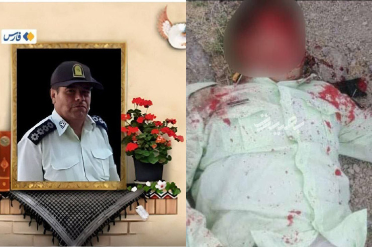 İranda polis zabiti  öldürüldü