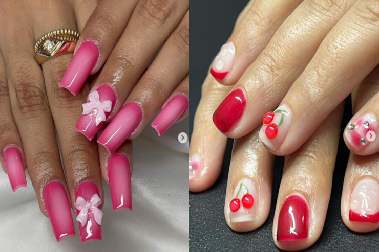 Yayın  trend   dırnaq modelləri - FOTO 