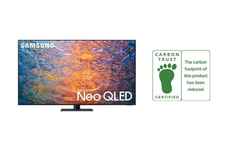 "Samsung"un Yeni Neo QLED Televizor Seriyası Carbon Trust-ın “CO2 Azaldılması Sertifikatı”na layıq görülüb