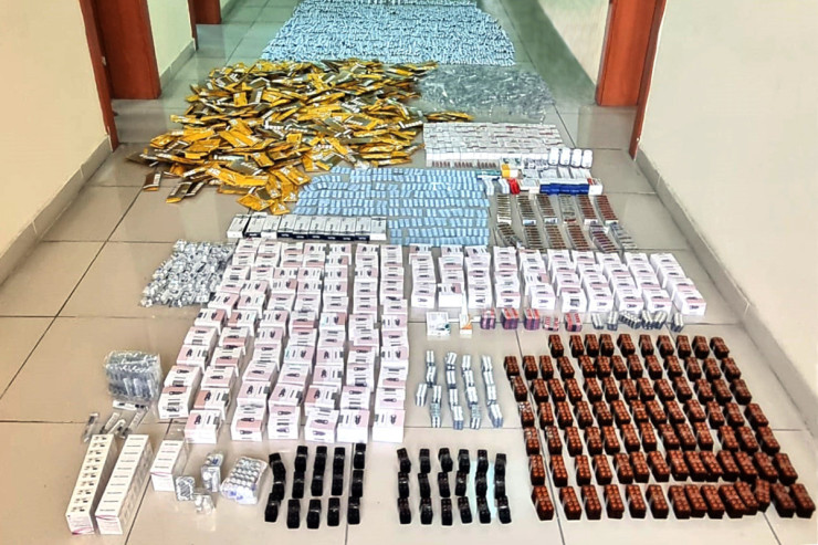 Polis təsadüfən 5 ton narkotiki ələ keçirdi