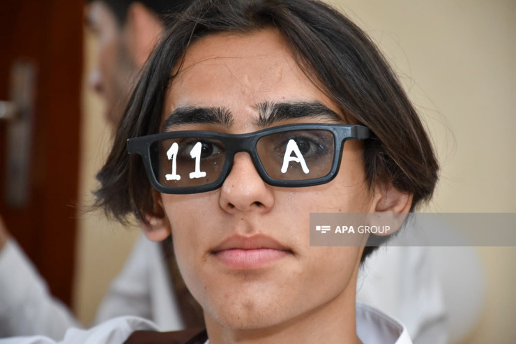 Bakıda "Son zəng"  görüntüləri