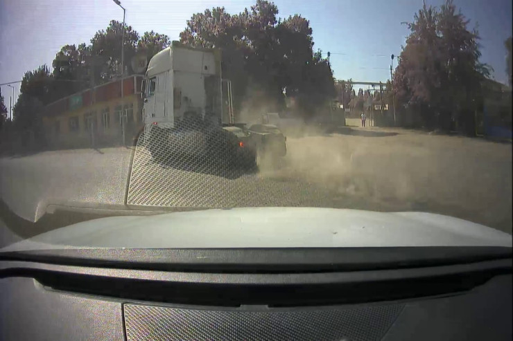 Narkotik təsiri altında "TIR" sürən tutuldu 