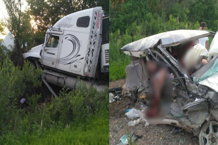 DƏHŞƏTLİ QƏZA:   Maşın ikiyerə bölündü, ölən var