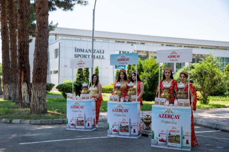 Doğma çay “Azerçay” hərbi-idman yarışlarını dəstəklədi -  FOTO 