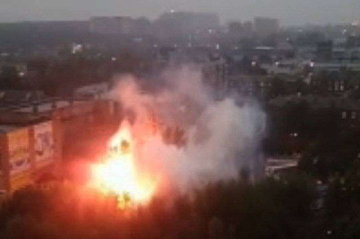 Binada  PARTLAYIŞ  : 37 nəfər... - VİDEO  - YENİLƏNİB 